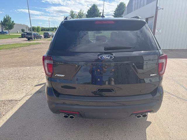 2019 Agate Black Metallic Ford Explorer Sport 4X4 SUV