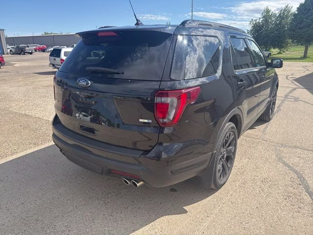 2019 Agate Black Metallic Ford Explorer Sport 4X4 SUV