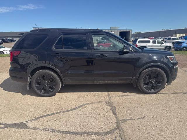 2019 Agate Black Metallic Ford Explorer Sport 4X4 SUV