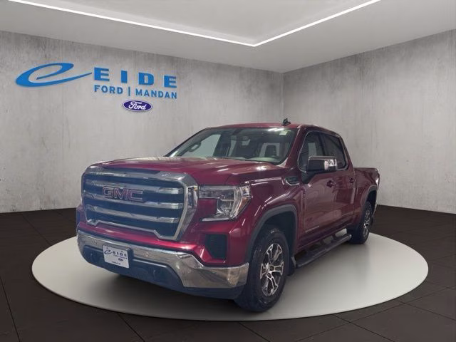 2019 Red Quartz Tintcoat GMC Sierra 1500 SLE 4X4 Truck