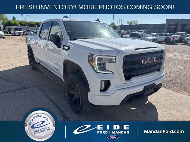 2021 Summit White GMC Sierra 1500 Elevation 4X4 Truck
