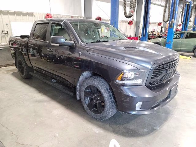 2018 Maximum Steel Metallic Clearcoat Ram 1500 Sport 4X4 Truck