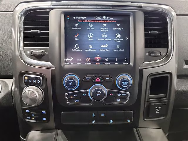2018 Maximum Steel Metallic Clearcoat Ram 1500 Sport 4X4 Truck