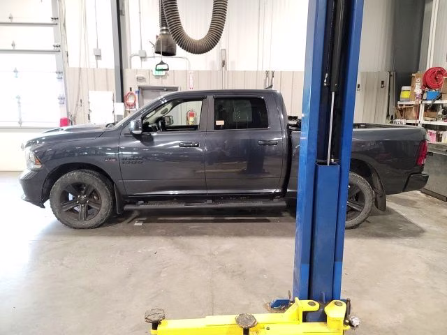 2018 Maximum Steel Metallic Clearcoat Ram 1500 Sport 4X4 Truck