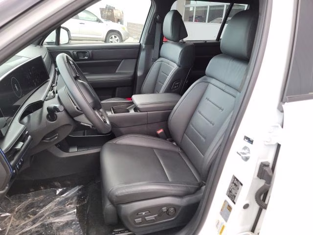 2025 Serenity White Hyundai Santa Fe Calligraphy AWD SUV