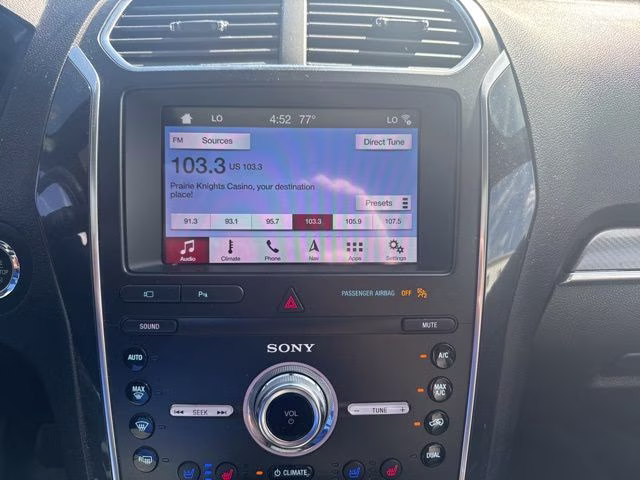 2019 Agate Black Metallic Ford Explorer Sport 4X4 SUV