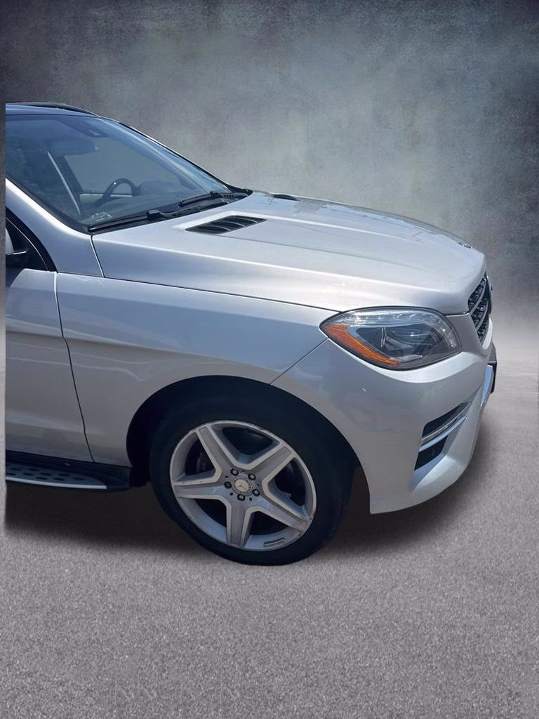 2015 Silver Mercedes-Benz M-Class ML 350 AWD SUV
