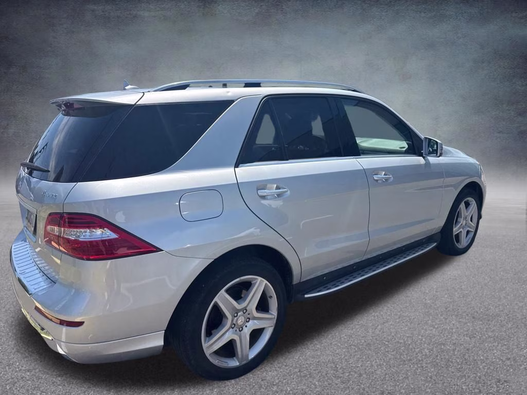 2015 Silver Mercedes-Benz M-Class ML 350 AWD SUV