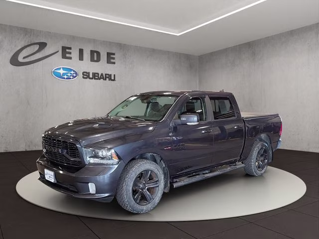 2018 Maximum Steel Metallic Clearcoat Ram 1500 Sport 4X4 Truck