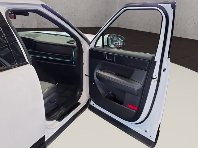 2025 Serenity White Hyundai Santa Fe Calligraphy AWD SUV