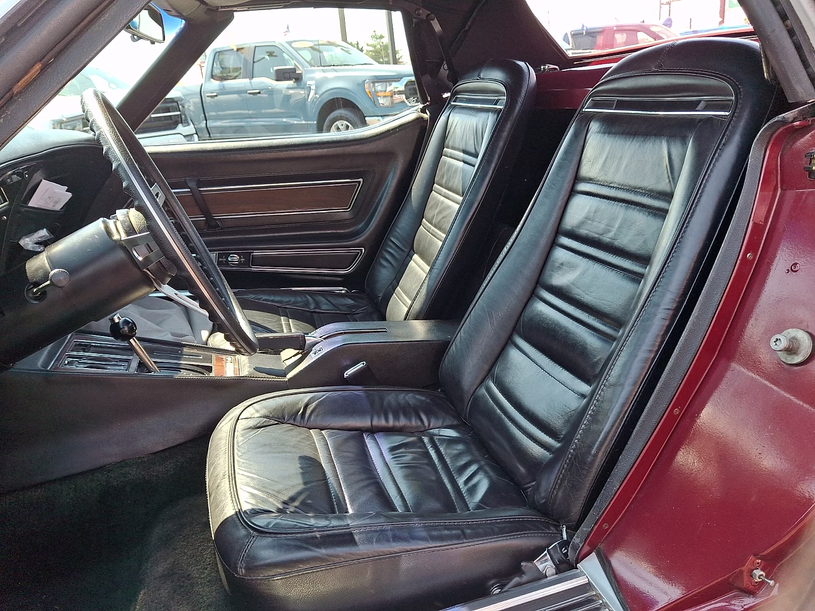 1975 Dk. Red Chevrolet Corvette