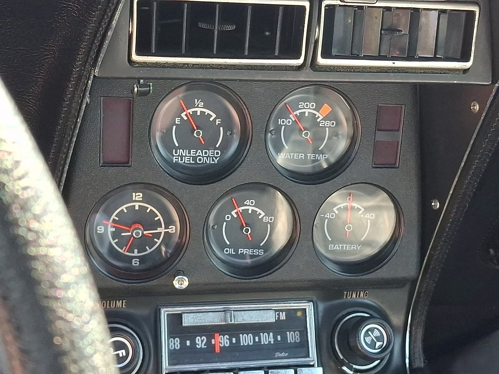 1975 Dk. Red Chevrolet Corvette