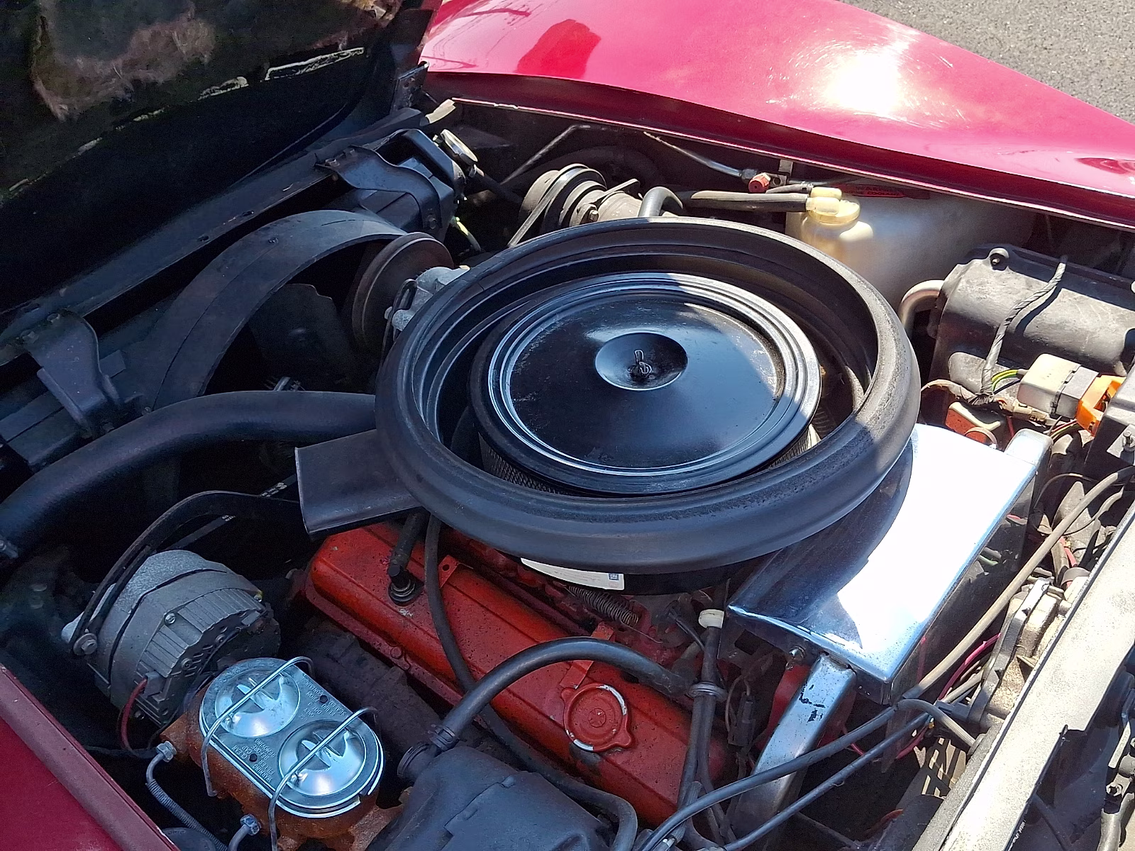 1975 Dk. Red Chevrolet Corvette