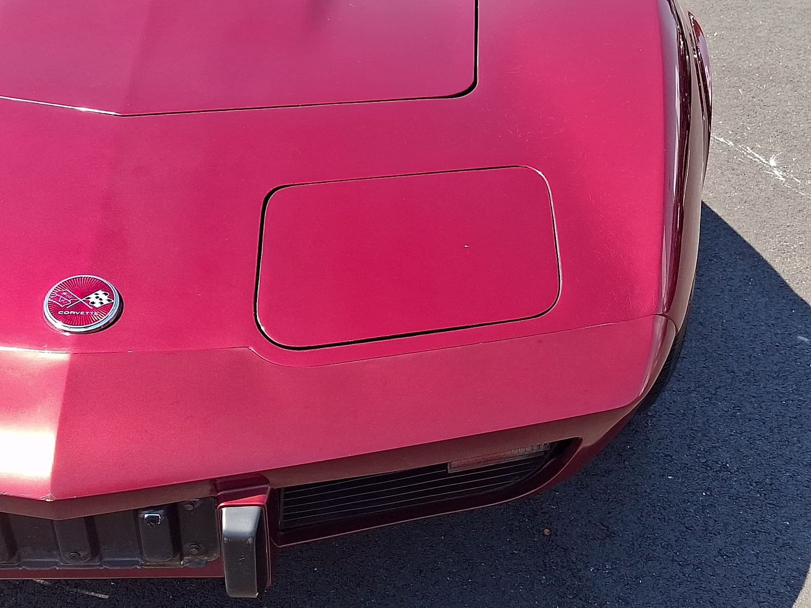 1975 Dk. Red Chevrolet Corvette