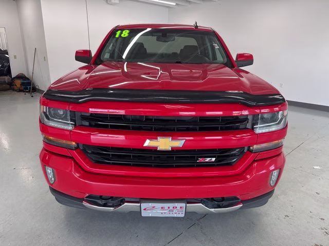 2018 Red Hot Chevrolet Silverado 1500 LT 4X4 Truck