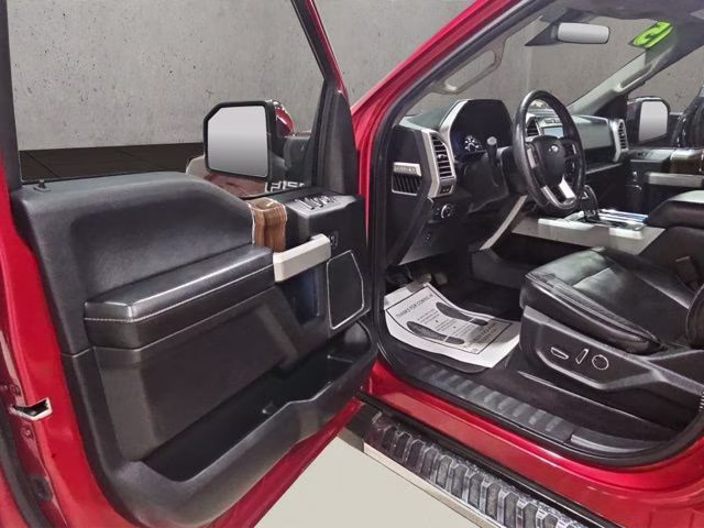 2015 Ruby Red Metallic Tinted Clearcoat Ford F-150 Lariat 4X4 Truck