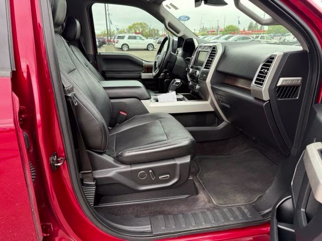 2015 Ruby Red Metallic Tinted Clearcoat Ford F-150 Lariat 4X4 Truck