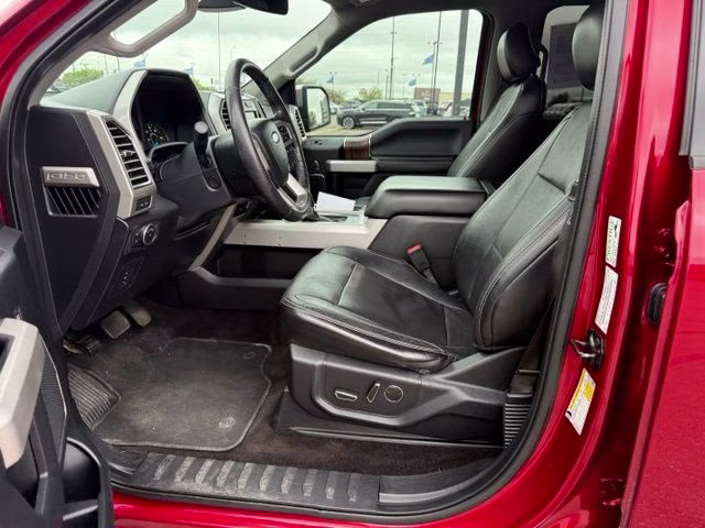 2015 Ruby Red Metallic Tinted Clearcoat Ford F-150 Lariat 4X4 Truck