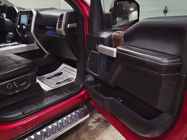 2015 Ruby Red Metallic Tinted Clearcoat Ford F-150 Lariat 4X4 Truck