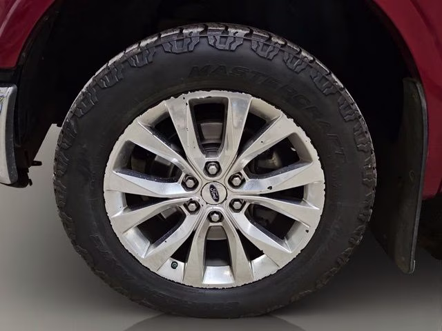 2015 Ruby Red Metallic Tinted Clearcoat Ford F-150 Lariat 4X4 Truck