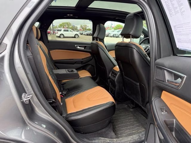 2024 Carbonized Gray Metallic Ford Edge Titanium AWD SUV
