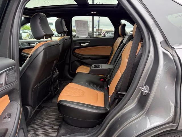 2024 Carbonized Gray Metallic Ford Edge Titanium AWD SUV
