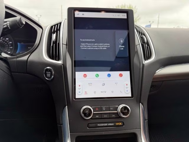2024 Carbonized Gray Metallic Ford Edge Titanium AWD SUV