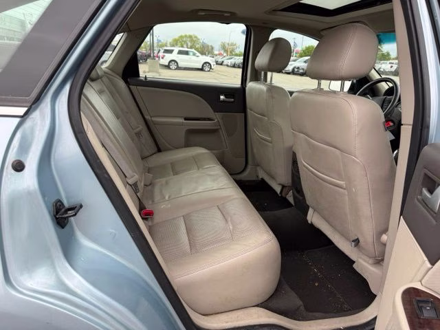 2008 Light Ice Blue Clearcoat Metallic Ford Taurus Limited FWD Sedan