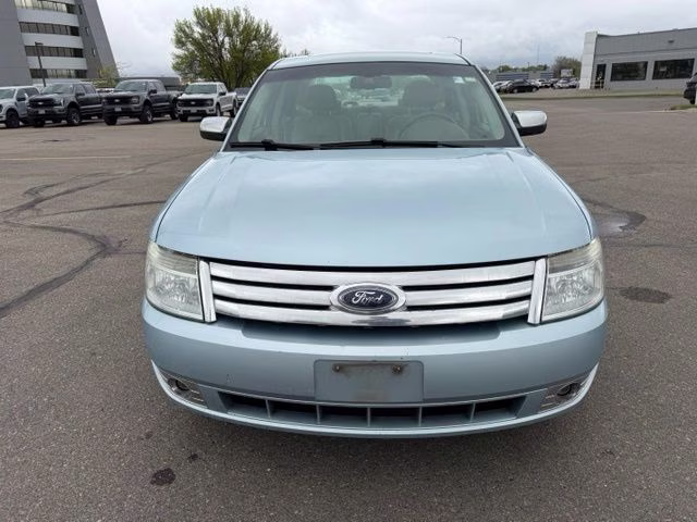 2008 Light Ice Blue Clearcoat Metallic Ford Taurus Limited FWD Sedan