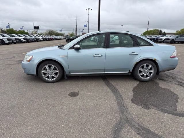 2008 Light Ice Blue Clearcoat Metallic Ford Taurus Limited FWD Sedan