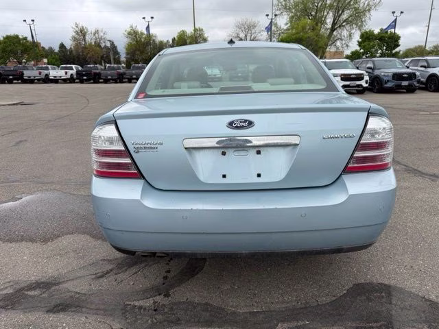 2008 Light Ice Blue Clearcoat Metallic Ford Taurus Limited FWD Sedan