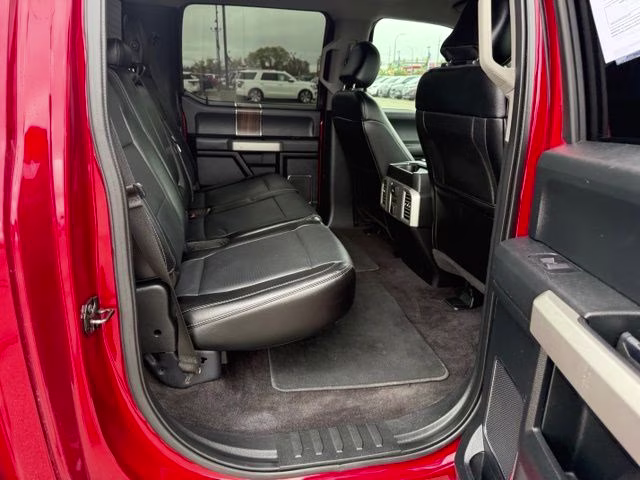 2015 Ruby Red Metallic Tinted Clearcoat Ford F-150 Lariat 4X4 Truck