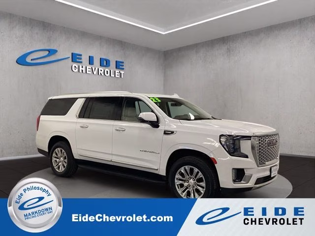 2023 Summit White GMC Yukon XL Denali 4X4 SUV
