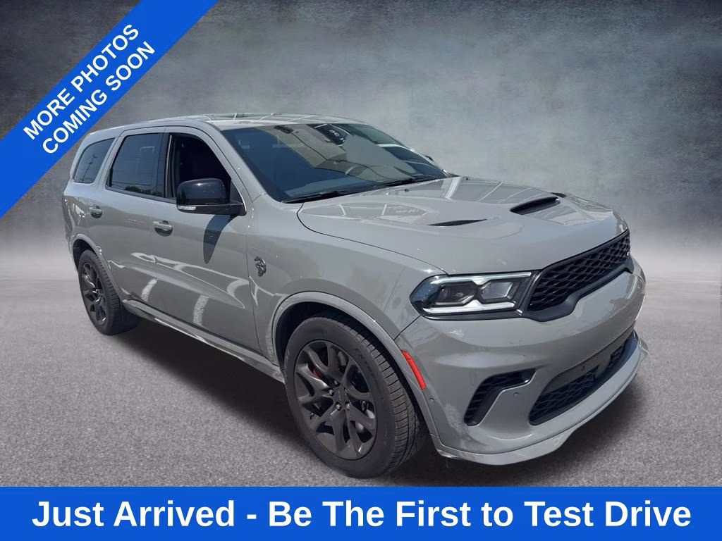 2024 Destroyer Gray Clearcoat Dodge Durango SRT Hellcat Premium AWD SUV