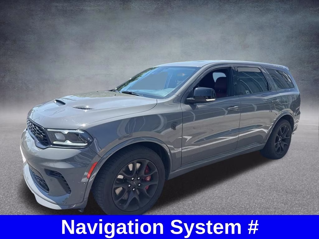 2024 Destroyer Gray Clearcoat Dodge Durango SRT Hellcat Premium AWD SUV