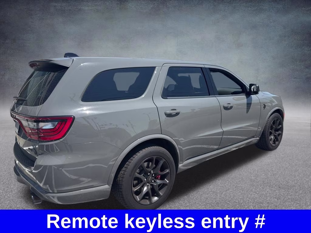 2024 Destroyer Gray Clearcoat Dodge Durango SRT Hellcat Premium AWD SUV