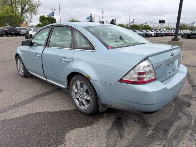 2008 Light Ice Blue Clearcoat Metallic Ford Taurus Limited FWD Sedan