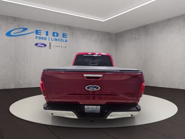 2015 Ruby Red Metallic Tinted Clearcoat Ford F-150 Lariat 4X4 Truck