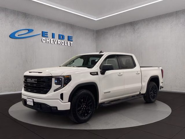 2023 Summit White GMC Sierra 1500 Elevation 4X4 Truck