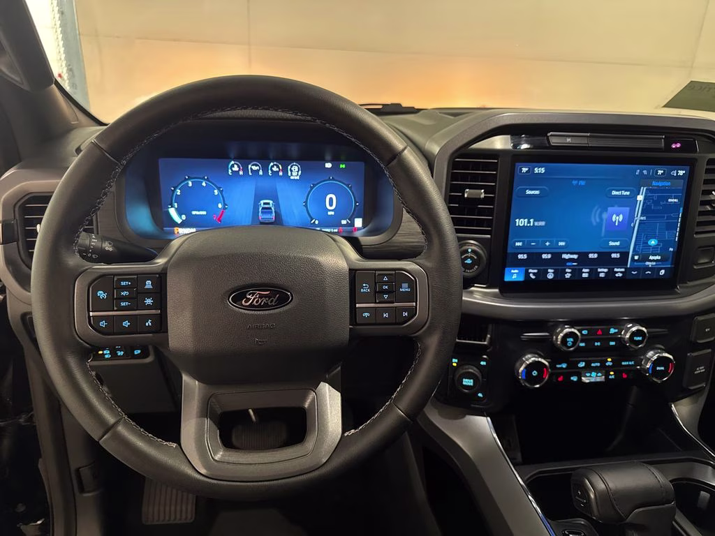 2025 Antimatter Blue Metallic Ford F-150 XLT 4X4 Truck
