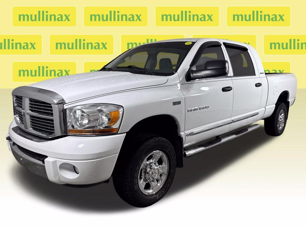 2006 Bright White Clearcoat Dodge Ram 1500 SLT 4X4 Truck