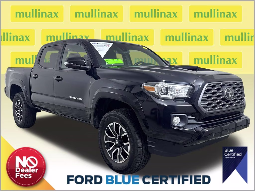 2022 Midnight Black Metallic Toyota Tacoma TRD Sport RWD Truck