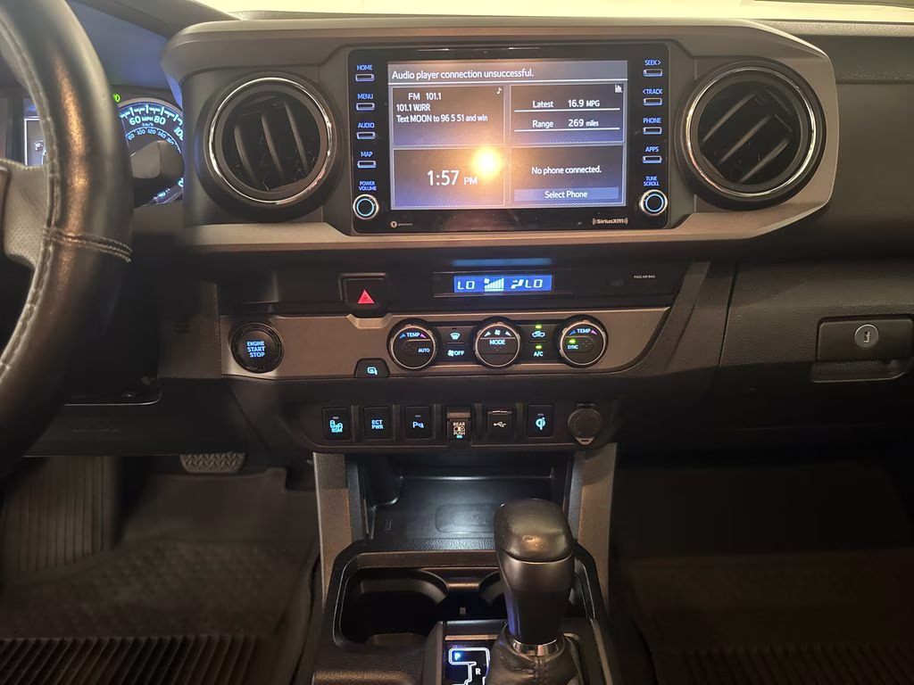 2022 Midnight Black Metallic Toyota Tacoma TRD Sport RWD Truck