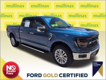 2025 Atlas Blue Metallic Ford F-150 XLT 4X4 Truck