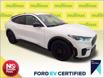 2025 Star White Metallic TC Ford Mustang Mach-E Premium RWD SUV