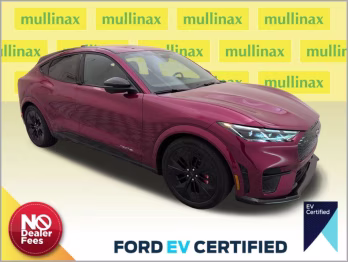 2025 Molten Magenta Metallic Tinted Clearcoat Ford Mustang Mach-E GT AWD SUV
