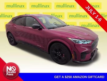 2025 Molten Magenta Metallic Tinted Clearcoat Ford Mustang Mach-E GT AWD SUV