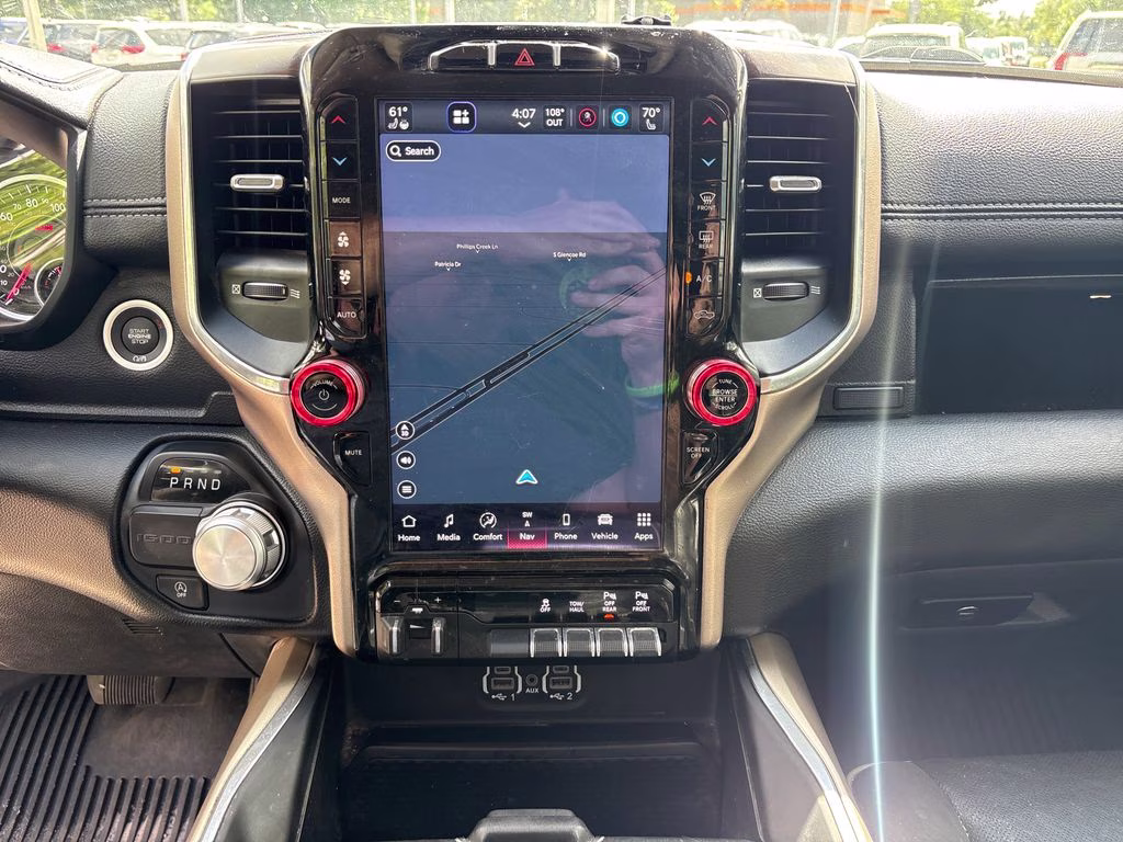 2022 Delmonico Red Pearlcoat Ram 1500 Laramie RWD Truck