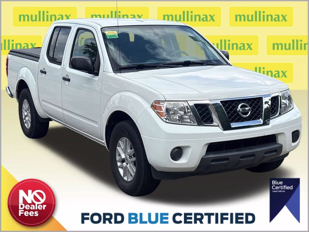 2017 Glacier White Nissan Frontier SV RWD Truck