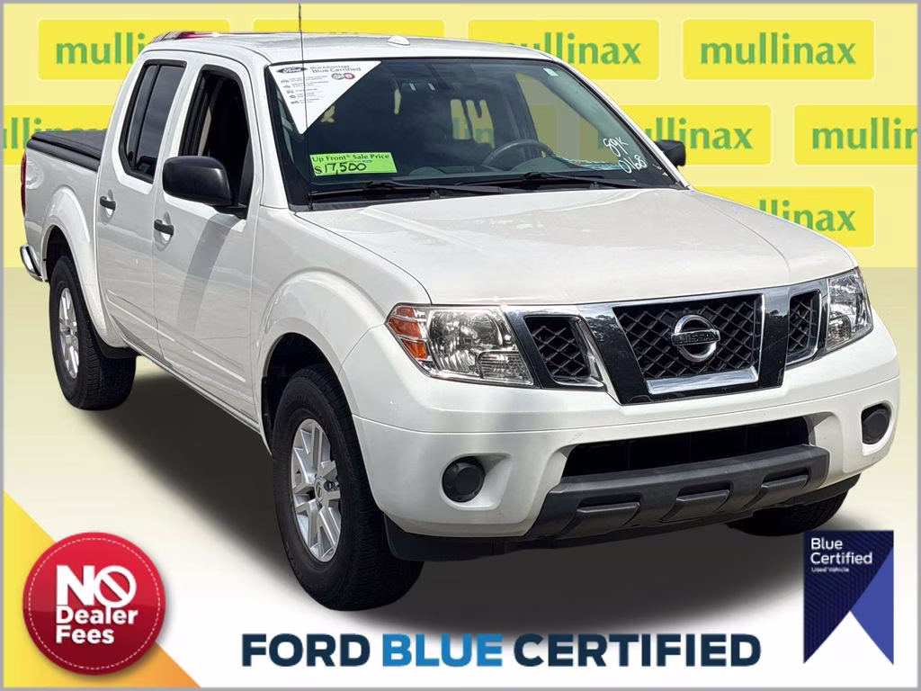2017 Glacier White Nissan Frontier SV RWD Truck